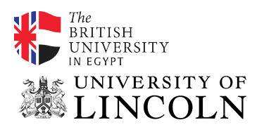 British University in Egypt and Lincoln University logo