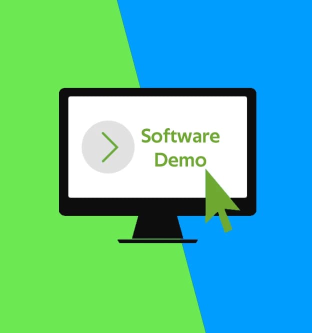 العرض التوضيحي لتكنولوجيا تتضمن منتج أو حل تقني Software Demo