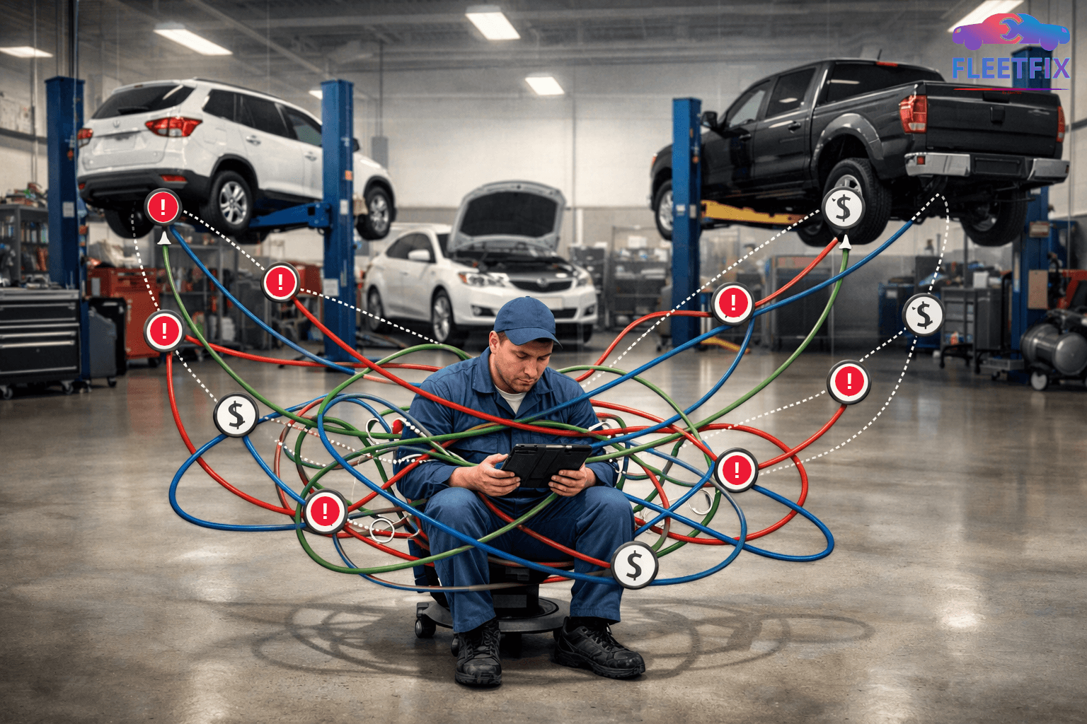 تاريخ صيانة دقيق لكل مركبة 