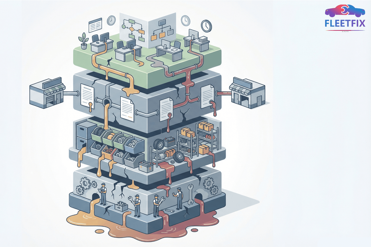 تتبع تكاليف الصيانة للمركبات 
