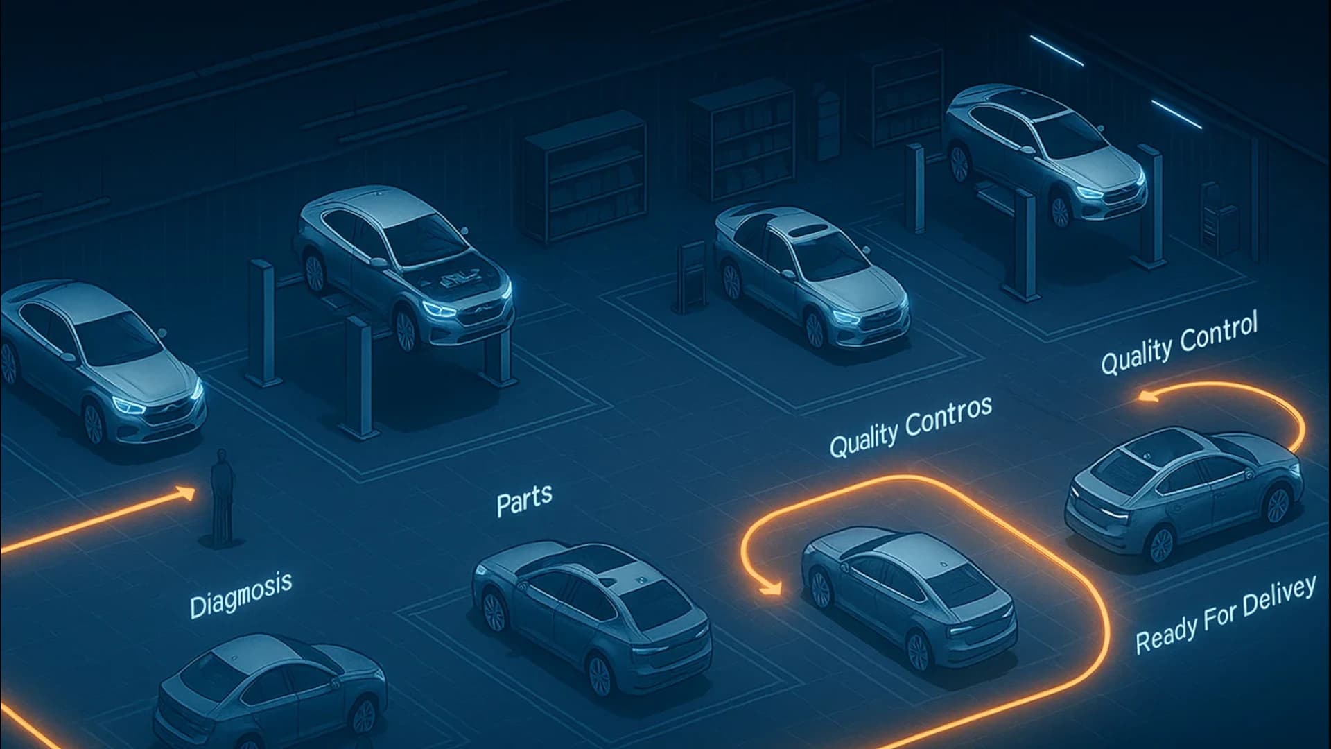 Pending time solving in car rental business 