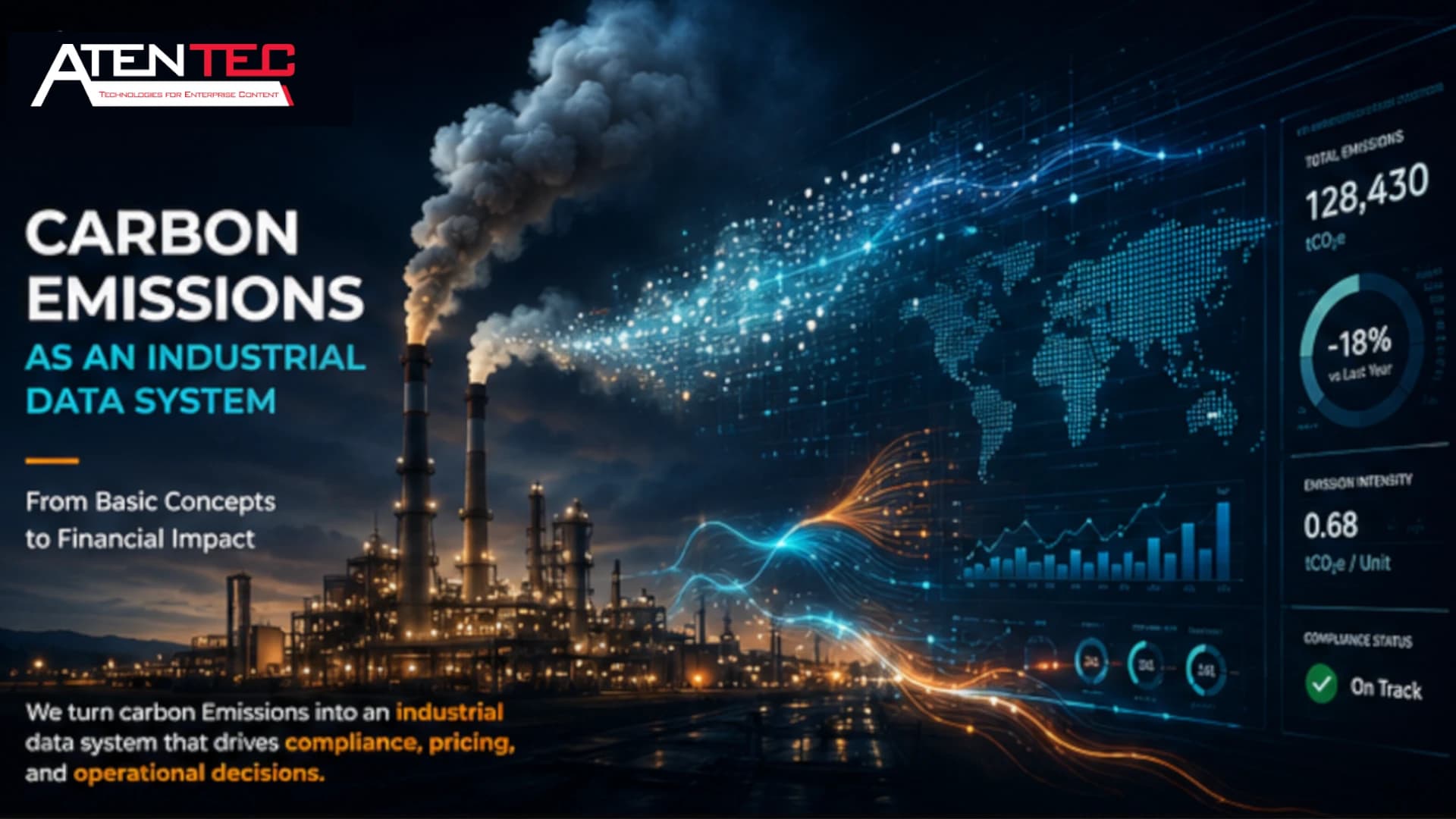 Carbon Accounting Is Not Enough: From Emissions Data to Decision Intelligence