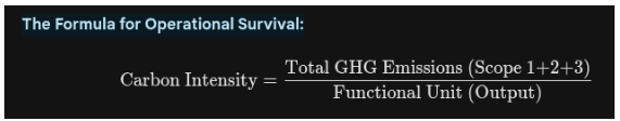 The Formula for Operational Survival