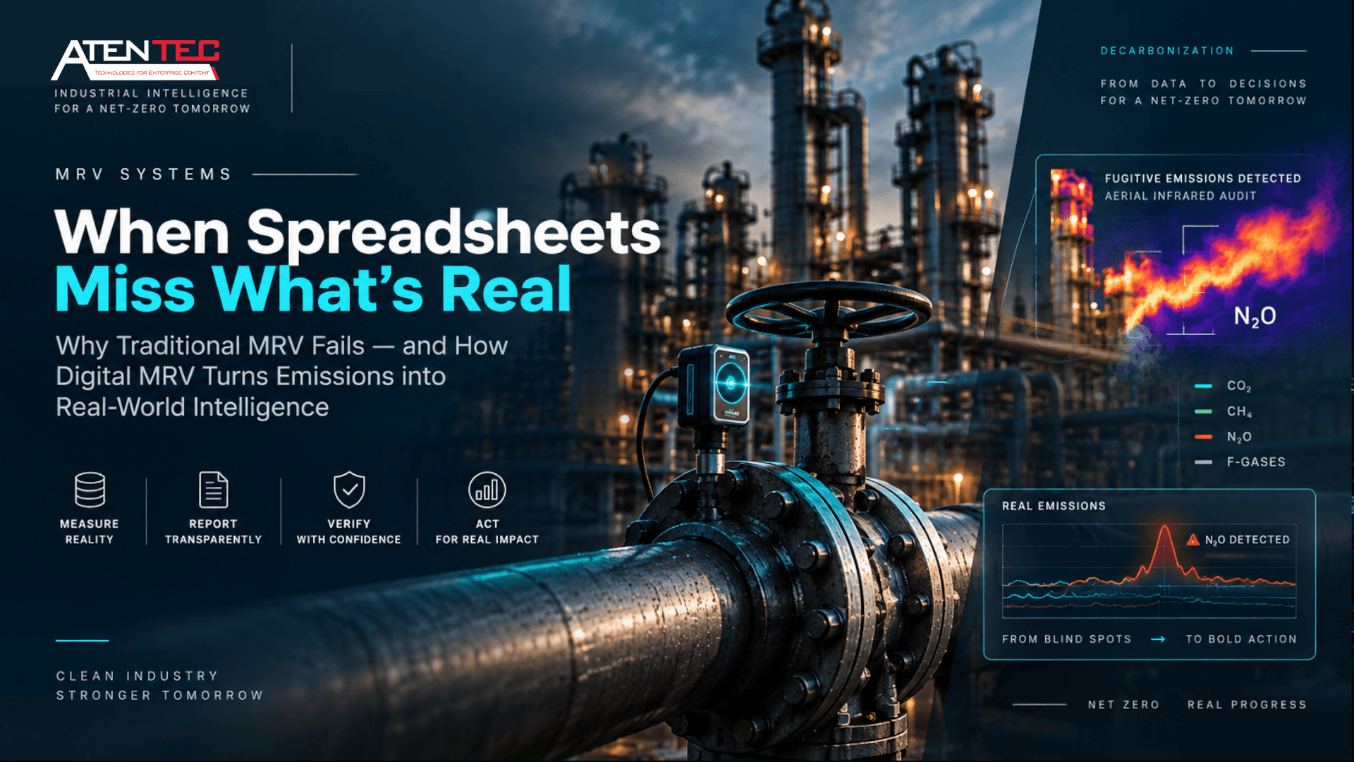 MRV Systems: Why Emission Verification Fails in Real-World Industrial Data