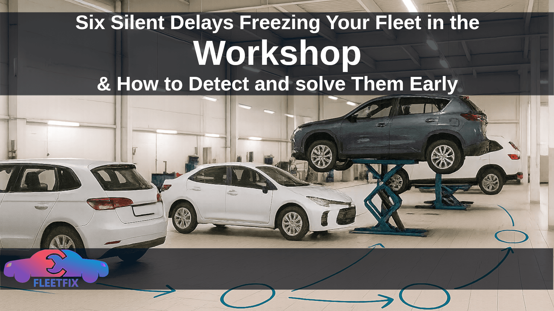 ست مراحل تُضيّع وقت مركباتك داخل الورشة… وكيف تكتشفها بنفسك