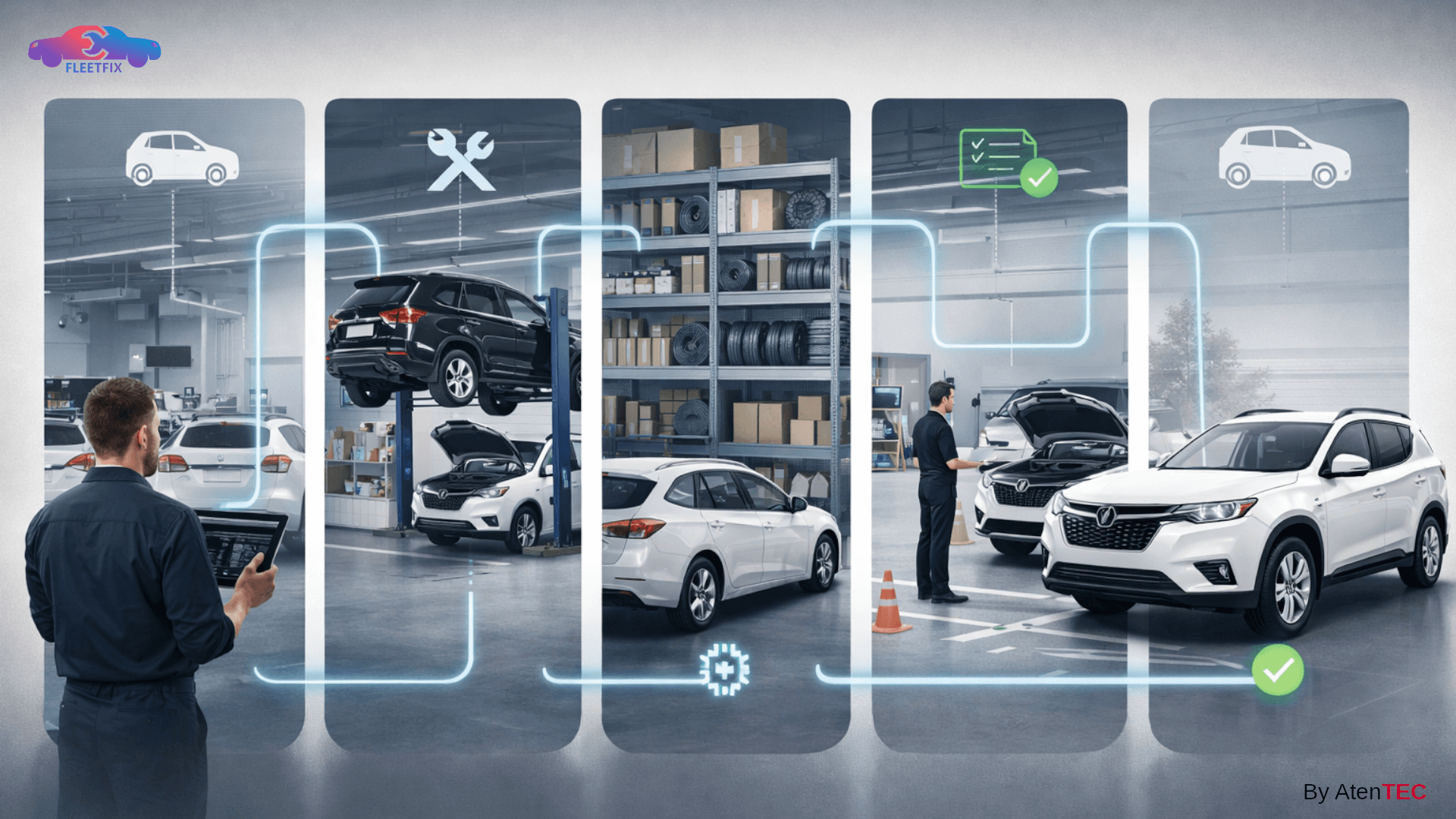 The Modern Vehicle Maintenance Workflow for Rental Companies: How Digital Fleet Repair Cycles Reduce Downtime